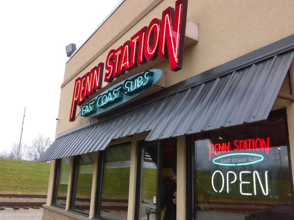 Food from Penn Station East Coast Subs