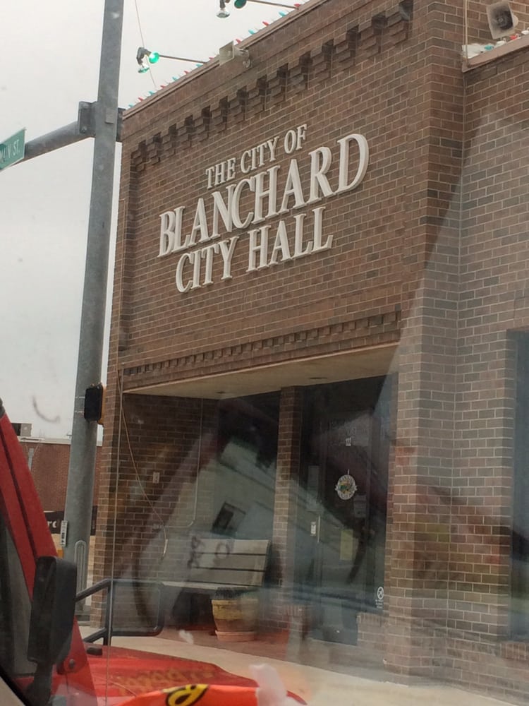 THE CITY OF BLANCHARD CITY HALL Updated July 2024 122 N Main Ave