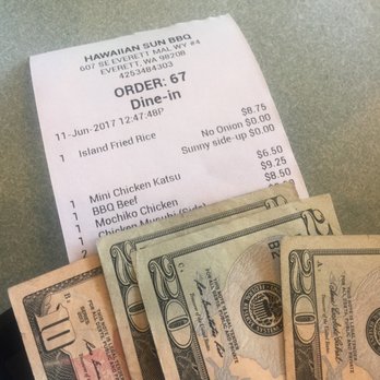 Hawaiian Sun B.B.Q - Prices are fair! - Hawaiian Near Me - Everett, Washington Hawaiian Sun B.B.Q - Prices are fair! - Hawaiian Near Me - Everett, Washington