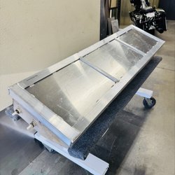 Estrada Precision Welding - Rv fresh water tank bracket