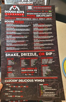 Menu photo 5 Dough Boys Pizzeria Clovis, CA Menu photo 5 Dough Boys Pizzeria Clovis, CA