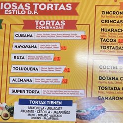 Refresqueria Las Bananas - Menu