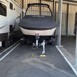 My boat in one of my spaces. My boat in one of my spaces.