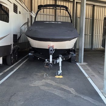 Secure RV & Self Storage - Bloomington - My boat in one of my spaces. - Self Storage Near Me - Bloomington, California Secure RV & Self Storage - Bloomington - My boat in one of my spaces. - Self Storage Near Me - Bloomington, California