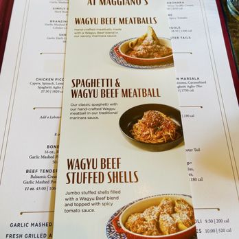 Maggiano's Little Italy - Wagyu Beef Meatballs Offerings - Italian Near Me - Annapolis, Maryland