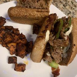Greenhouse Kafe - Philly Steak Sandwich