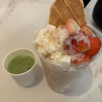Iceskimo - Strawberry Matcha Affogato - Ice Cream & Frozen Yogurt Near Me - San Diego, California Iceskimo - Strawberry Matcha Affogato - Ice Cream & Frozen Yogurt Near Me - San Diego, California