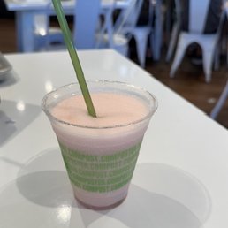 watermelon lime slushie