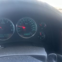 my battery sign on vehicle