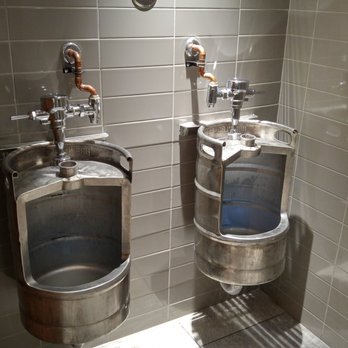 Billie Jax Grill & Bar - Can it be? Yes it's a Keg urinal! - Bars Near Me - Whitby, Ontario