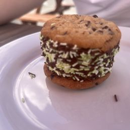 Mint ice cream sandwich Mint ice cream sandwich