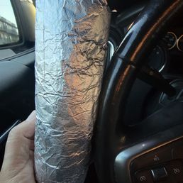 A little thicker than my steering wheel. A little thicker than my steering wheel.