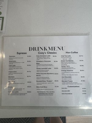 Menu photo 5 Cozy Coffee Westminster, CO Menu photo 5 Cozy Coffee Westminster, CO