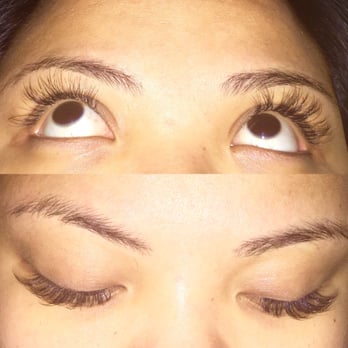 Cherry Lash - One week later, still looks pretty good. (Featherized Ravishing) - Eyelash Service Near Me - Las Vegas, Nevada