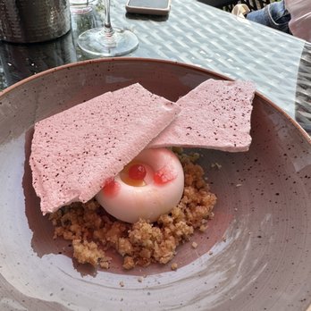 Two Sisters Vineyards - Vegan coconut meringue dessert - Wine Tours Near Me - Niagara-on-the-Lake, Ontario