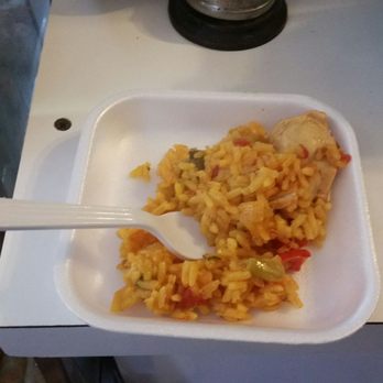 Napoleon Bakery - Everything was so flavorful....including this sample of Rice and Sausage! - Bakeries Near Me - West Palm Beach, Florida