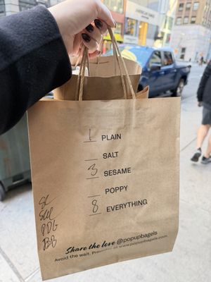 PopUp Bagels by null