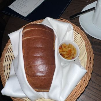 Punch - Brioche Loaf with Mango Pickle Butter - Indian Near Me - Toronto, Ontario Punch - Brioche Loaf with Mango Pickle Butter - Indian Near Me - Toronto, Ontario