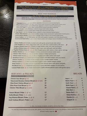 Menu photo 4 Mirchi’s Indian Kitchen & Bar Cary, NC Menu photo 4 Mirchi’s Indian Kitchen & Bar Cary, NC