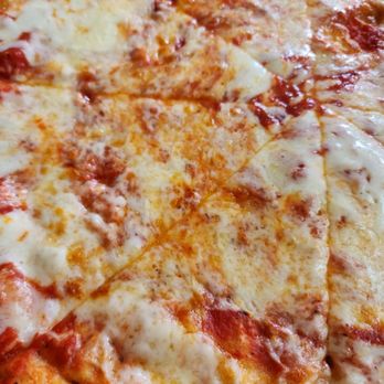Ap Pizza & Cafe - Up close and personal cheese pie! - Pizza Near Me - Lynbrook, New York