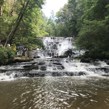 Brasstown Falls - Cascades section of BRASSTOWN FALLS - Hiking Near Me - Long Creek, South Carolina