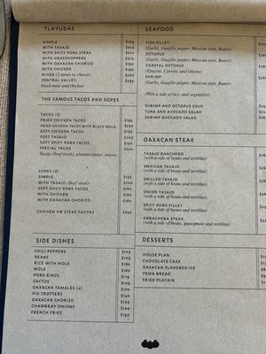 Menu photo 7 El Sabor de Oaxaca San Miguel Topilejo, DIF