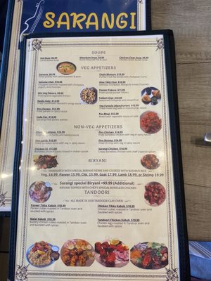 Menu photo 4 Sarangi Charlotte, NC