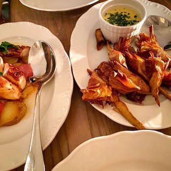BOBO - Grilled Octopus and Crispy Artichokes - French Near Me - New York, New York BOBO - Grilled Octopus and Crispy Artichokes - French Near Me - New York, New York
