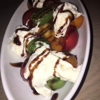 CRUSH American Grill - Amazing burrata with heirloom tomatoes - Lounges Near Me - Las Vegas, Nevada