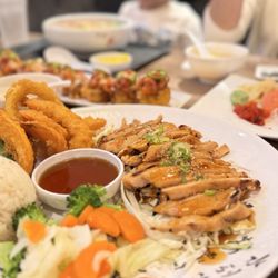 Ahi Sushi - Tempura , Chicken Teriyaki