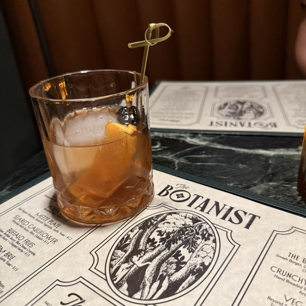The Botanist - Old Fashioned - Cocktail Bars Near Me - Bakersfield, California