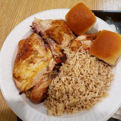 Pollo Tropical - 1/2 chicken platter