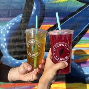 Scented Leaf Tea House - Moroccan Mint Tea and Fruity Gushers Tea - Coffee & Tea Near Me - Tucson, Arizona
