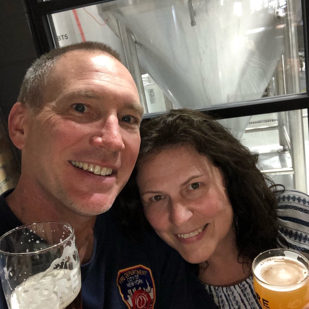 More Brewing - Kim and Tom enjoying MORE's beer and food!! - Breweries Near Me - Huntley, Illinois