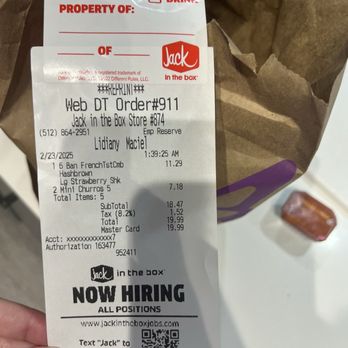 Jack in the Box - Fast Food Near Me - Georgetown, Texas