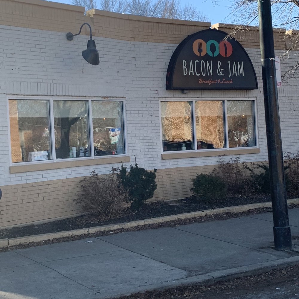 Bacon and Jam - Exterior signage - Breakfast & Brunch Near Me - Chicago, Illinois Bacon and Jam - Exterior signage - Breakfast & Brunch Near Me - Chicago, Illinois