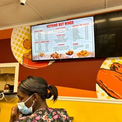 Nothing But Wings - Menu