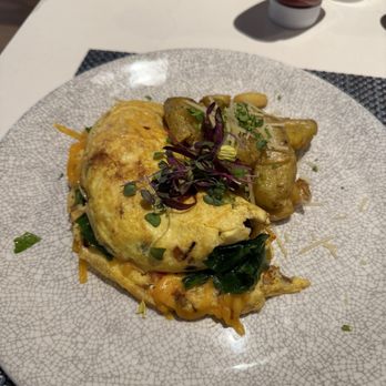 West & Co - Vegan omelette with regular egg and cheese. - Breakfast & Brunch Near Me - Culver City, California West & Co - Vegan omelette with regular egg and cheese. - Breakfast & Brunch Near Me - Culver City, California