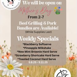 Happy Cow Creamery At Grand View Acres Farm - The Farm will be open on Mothers Day !