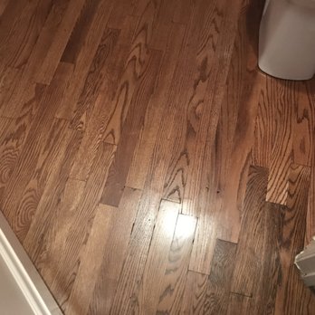 Design Floors - The powder room floor after being repaired. - Flooring Near Me - Lewisville, Texas Design Floors - The powder room floor after being repaired. - Flooring Near Me - Lewisville, Texas