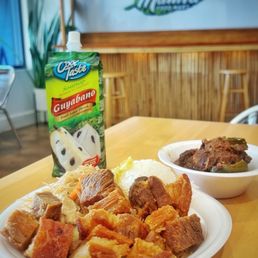 2 item Combo with Lechon and Beef Adobo
