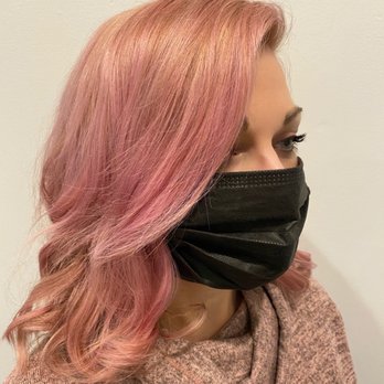 Ka Boom - Pastel pink hair by Erica - Hair Salons Near Me - Vancouver, British Columbia Ka Boom - Pastel pink hair by Erica - Hair Salons Near Me - Vancouver, British Columbia