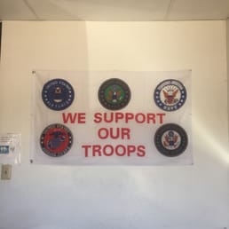 A business that supports our troops.