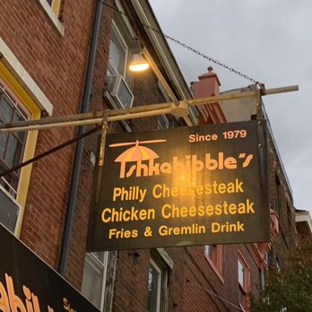 Ishkabibble's - Street sign - Cheesesteaks Near Me - Philadelphia, Pennsylvania