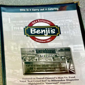 Benji's Delicatessen & Restaurant - Menu - Delis Near Me - Milwaukee, Wisconsin Benji's Delicatessen & Restaurant - Menu - Delis Near Me - Milwaukee, Wisconsin