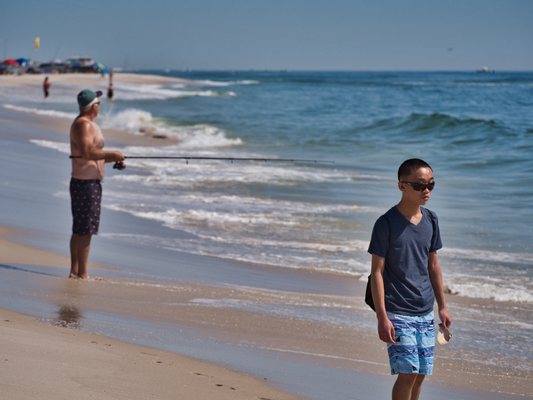 Island Beach State Park by null