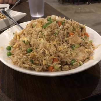 Monkey King Pub & Grub - Chicken fried rice. The chicken pieces are huge! - Asian Fusion Near Me - Alameda, California Monkey King Pub & Grub - Chicken fried rice. The chicken pieces are huge! - Asian Fusion Near Me - Alameda, California