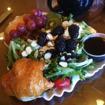 Inspirations Eatery And Events - Lemon blackberry salad, fruit, and honey glazed croissant - Gift Shops Near Me - Edmond, Oklahoma Inspirations Eatery And Events - Lemon blackberry salad, fruit, and honey glazed croissant - Gift Shops Near Me - Edmond, Oklahoma