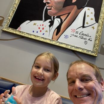 Raising Cane's Chicken Fingers - My daughter and me with the king - Fast Food Near Me - Phoenix, Arizona Raising Cane's Chicken Fingers - My daughter and me with the king - Fast Food Near Me - Phoenix, Arizona