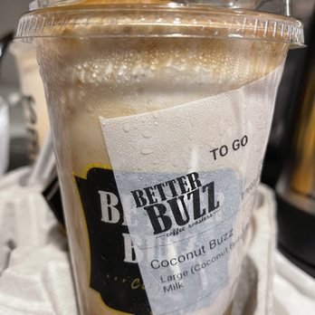 Better Buzz Coffee Fashion Valley - Coconut Buzz - Coffee & Tea Near Me - San Diego, California Better Buzz Coffee Fashion Valley - Coconut Buzz - Coffee & Tea Near Me - San Diego, California